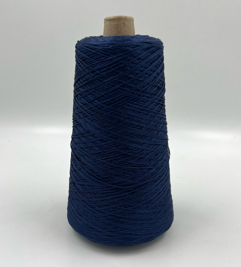 Пряжа Catenella, Servizi e Seta, шёлк, цвет темно-синий, 100% шелк, Servizi e Seta — фото пряжи Cozy Wool